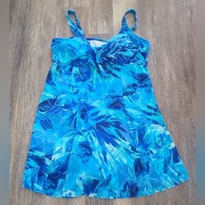 Croft & Barrow Tropical Design Swimsuit Women's Size 18W